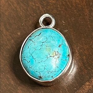 Charles Albert Turquoise Pendant